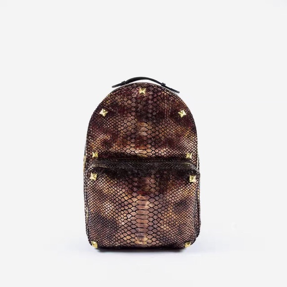 ALISTERS BladeRunner Python 🐍 Leather Backpack - Picture 2 of 4